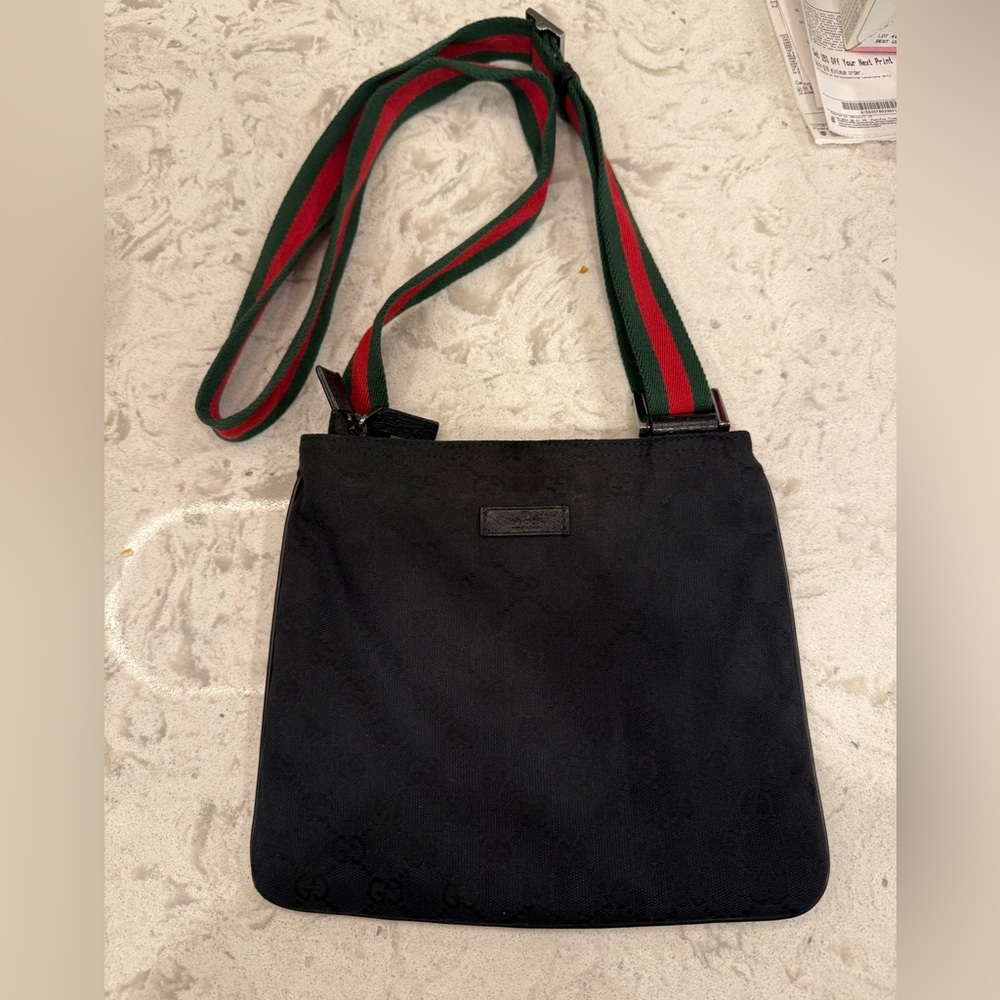 Black Gucci Crossbody Bag
